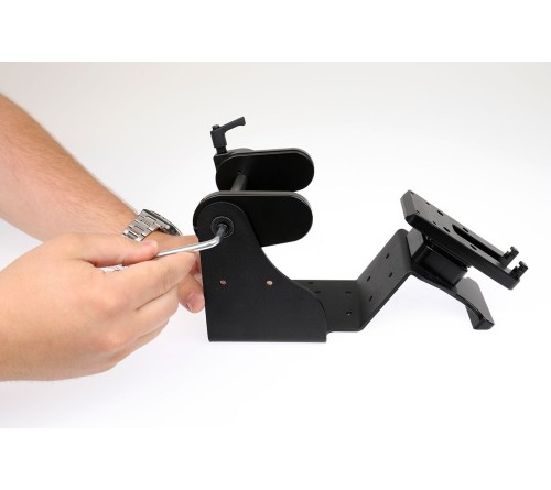 Brodit reinforcement plate for printer mounts with roll