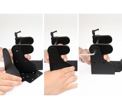Brodit reinforcement plate for printer mounts with roll
