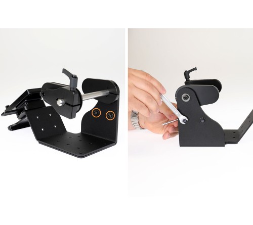 Brodit reinforcement plate for printer mounts with roll