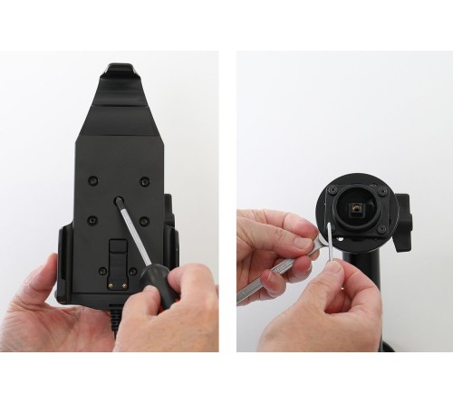 Brodit active holder Sonim XP Pro-pogo pins-Only cable