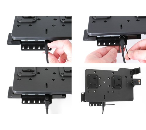 Brodit 3-Port Expansion Hub 2x usbA 1x usbC - 4K- with cover