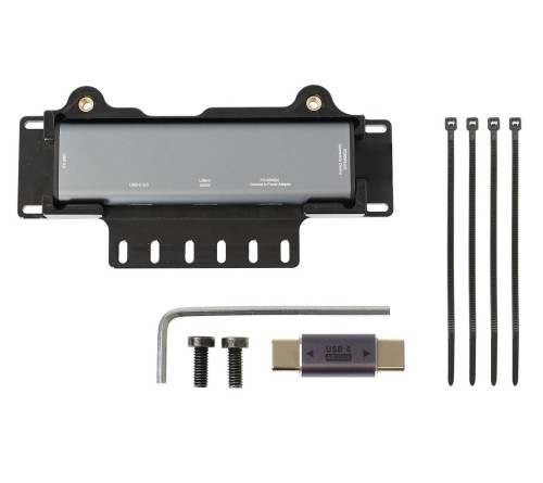 Brodit 3-Port Expansion Hub 2x usbA 1x usbC - 4K- with cover