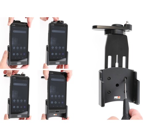 Brodit Swiveling top support with lock - 2 keys
