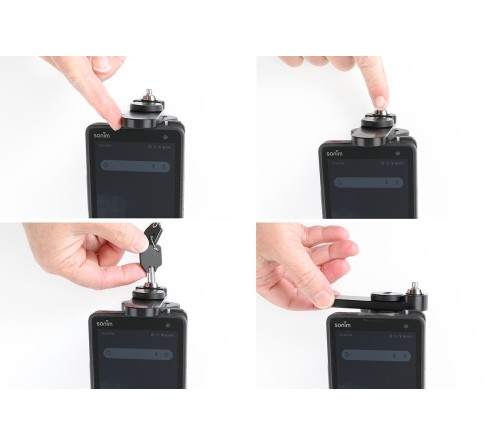 Brodit Swiveling top support with lock - 2 keys