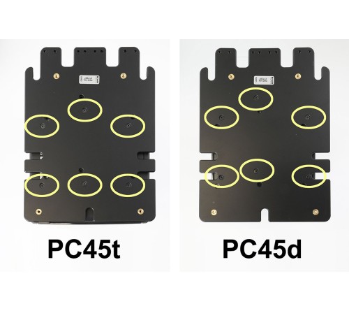 Brodit mount for Laubner mobile printer-Honeywell PC45t/45d