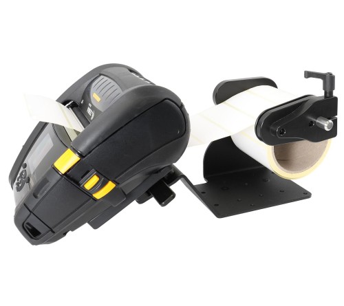 Brodit printer mount with label roll function Zebra ZQ630