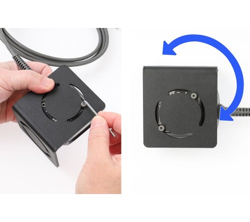 Brodit L-Bracket for Zebra Scanner - metal