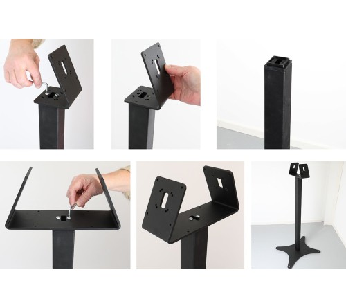 Brodit Angled dual mounting plate