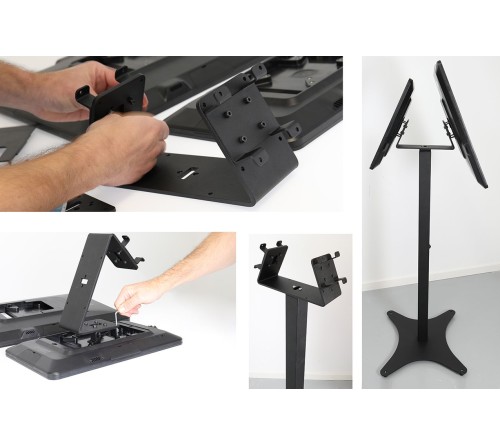 Brodit Angled dual mounting plate