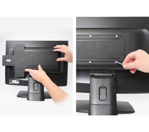 Brodit monitor mount with AMPS, VESA75 & VESA100 holes