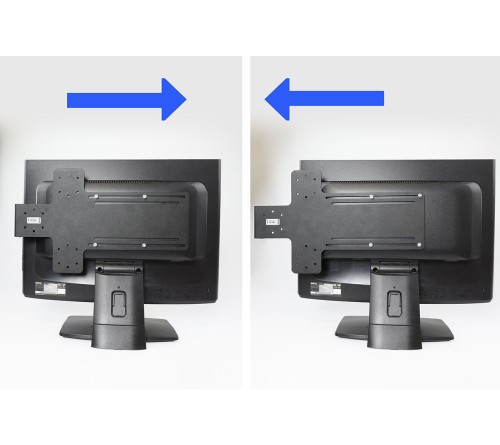 Brodit monitor mount with AMPS, VESA75 & VESA100 holes