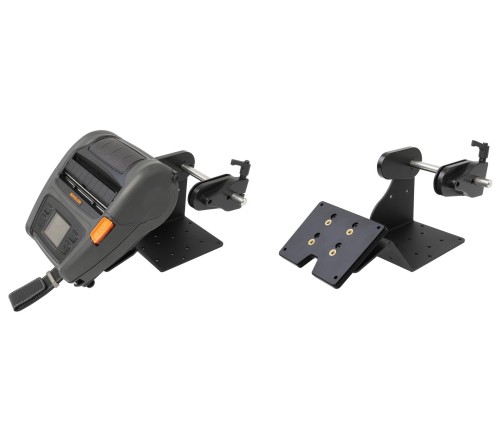 Brodit printer mount with label roll function Bixolon XM7-40