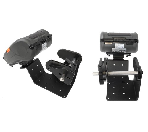 Brodit printer mount with label roll function Bixolon XM7-40