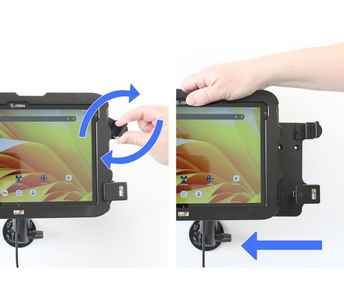 Brodit ModTek Hard Case Zebra ET40/ET45 10 inch