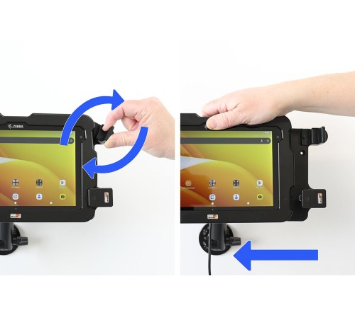 Brodit ModTek Hard Case Zebra ET40/ET45 8 inch