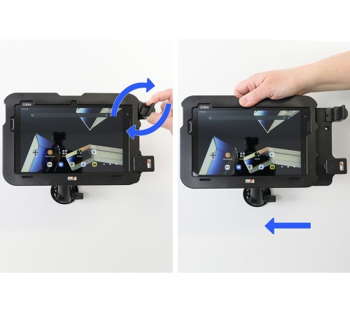 Brodit ModTek Hard Case Zebra ET401 8 inch