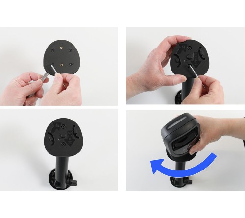 Brodit mounting plate for Zebra original Multi-Mount