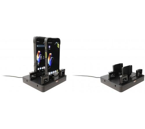 Brodit ProAdapt desktop charging cradle -2-slot USB-C screws