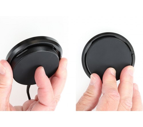 Brodit houder met Magnetic Charger Qi2 25 W - zwart/sig.