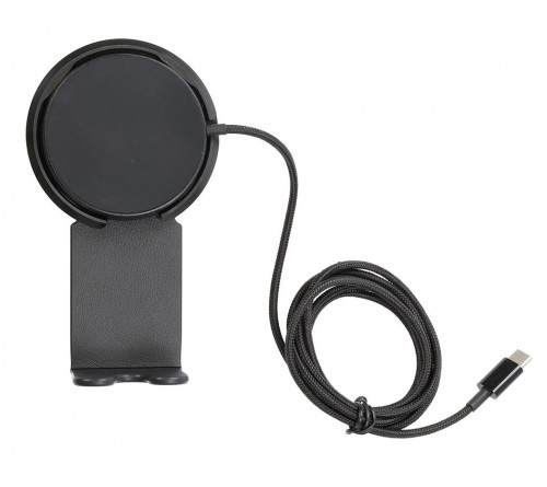 Brodit houder/support met Magnetic Charger Qi2 25W - zwart
