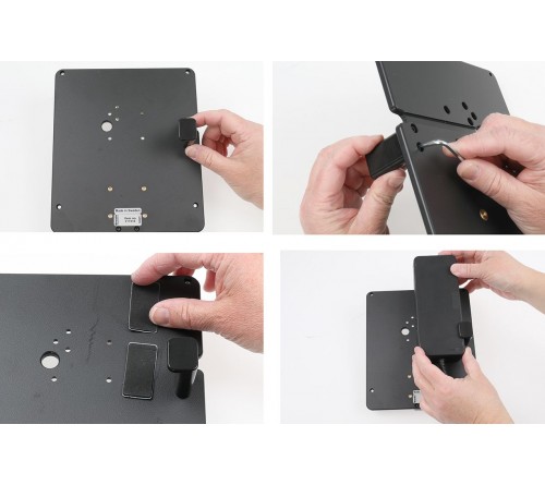Brodit printer mount for Brother TD-4550DNWB
