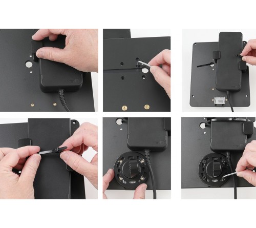 Brodit printer mount for Brother TD-4550DNWB