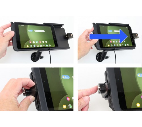 Brodit houder Samsung Tab Active 5 - key-lock/usbC 3.1