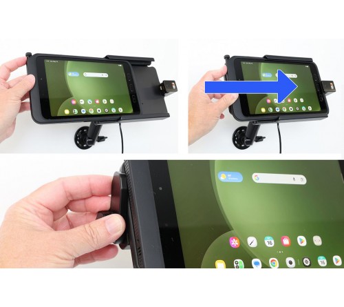 Brodit houder Samsung Tab Active 5 - retention-lock/usbC 3.1