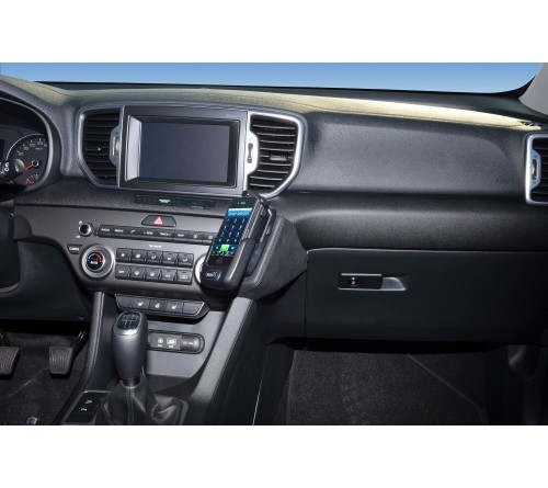 Kuda console Kia Sportage 15-20 Zwart
