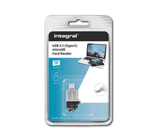 Integral Card Reader usbC V3.1 - MicroSD