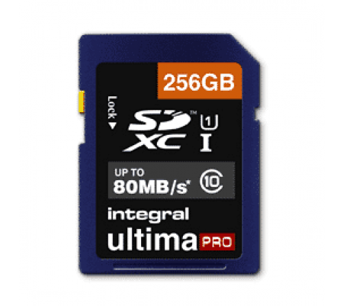 Integral SDHC Card 16GB class 10 80MB/s