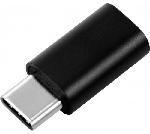 Kabeladapter Lightning F - usbC M zwart