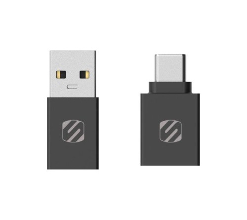 Kabeladapter usbC - usbA en usb A -usbC Scosche