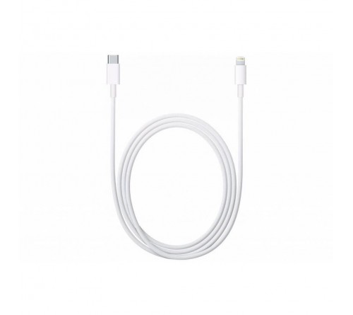 Datakabel lightning - usbC voor Apple 1m.  wit Bulk