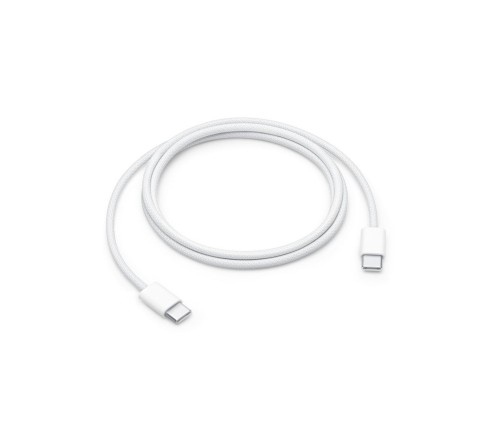 Datakabel usbC - usbC Apple MQKJ3 1m. 60W wit Braided Bulk