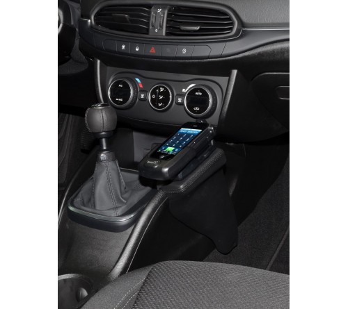 Kuda console Fiat Tipo 2016- Zwart