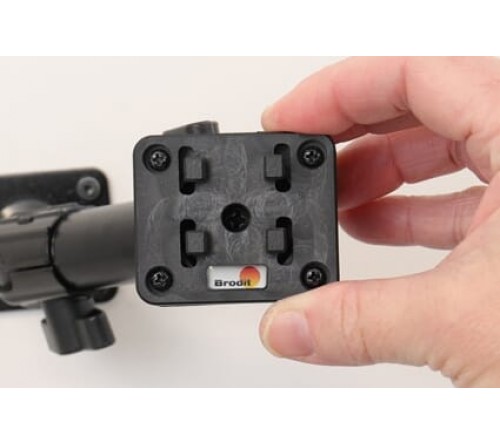 Brodit tilt-swivel 4-prong male plate Otterbox uniVERSE tabl