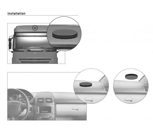 Combi antenne GLONASS 1890 LP/LC/P/FAKRA/5.0