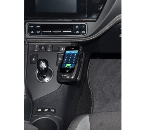 Kuda console Toyota Auris Hybrid 2015- Zwart