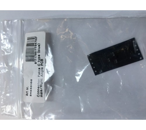 kabelconnector soldeer Fakra M code C - PCB