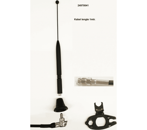 Antenne GSM/UMTS/WIFI/BT dak 1mtr RG58 FME F 5dBi