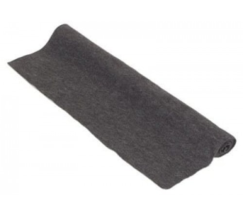 Akoest. stof  polyester 250gr/m² ANTHRACITE 1 5x50 m