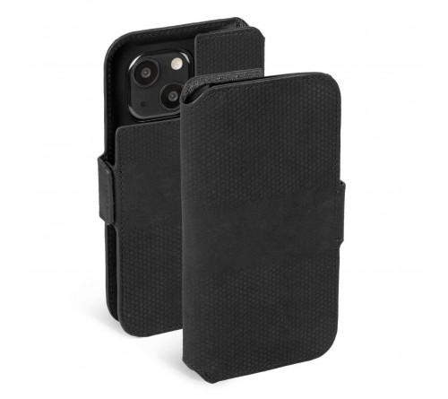 Krusell Leather Phone Wallet Apple iPhone 13 - black