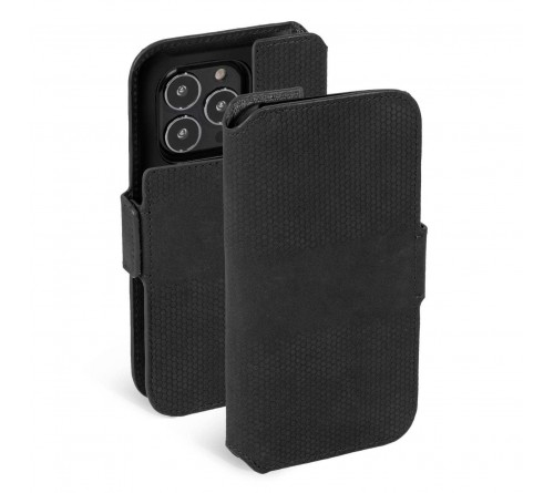 Krusell Leather Phone Wallet Apple iPhone 13 Pro - black