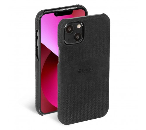 Krusell Leather Cover Apple iPhone 13 - black