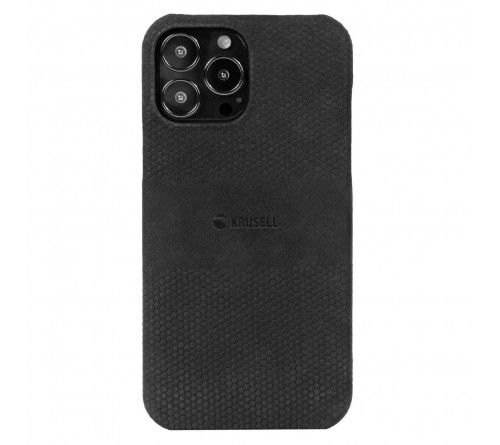 Krusell Leather Cover Apple iPhone 13 Pro - black
