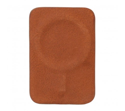 Krusell MagSafe Wallet - Cognac