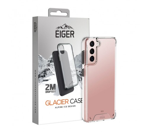Eiger Glacier case Samsung Galaxy S21 - transparant