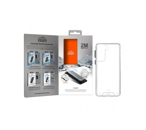 Eiger Glacier case Samsung Galaxy S21 Plus - transparant