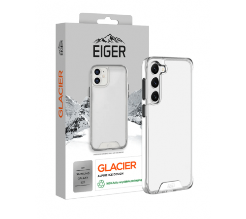 Eiger Glacier case Samsung Galaxy S23 - transparant